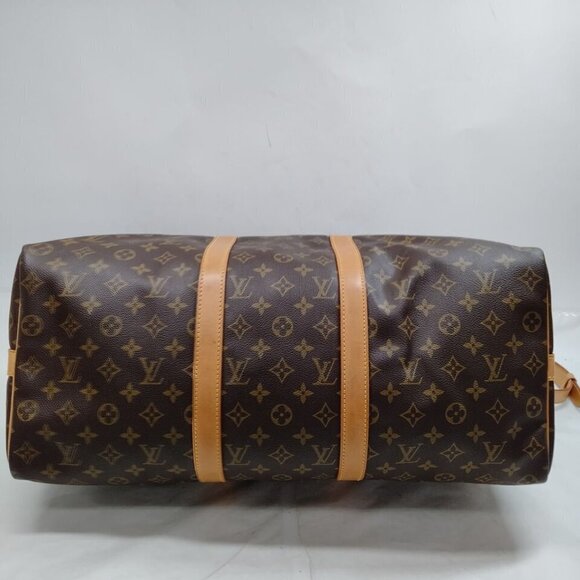100% Authentic Louis Vuitton Keepall Bandouliere 50 Monogram Travel Bag #MN849 - Picture 6 of 9